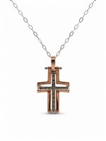 Colgante Hombre in Oro Diamante Black PEOR-25-198